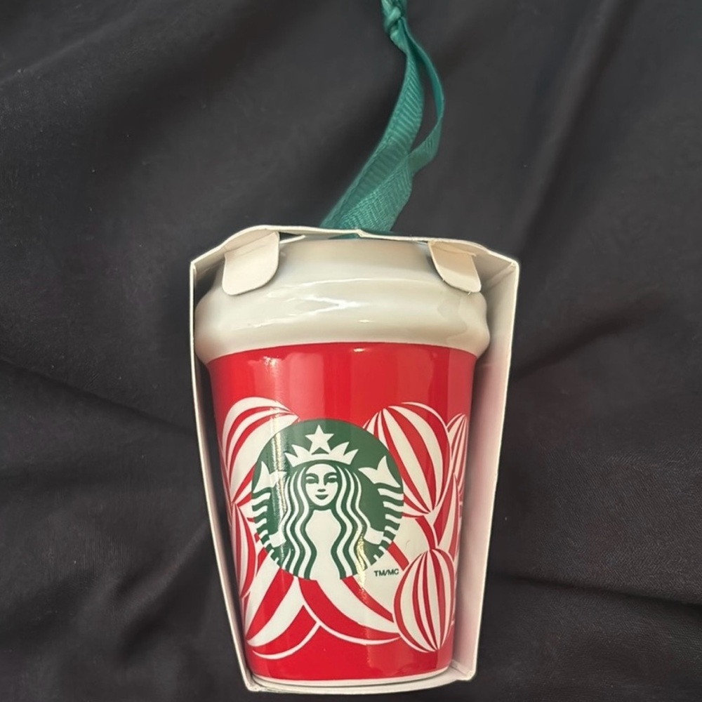 Starbucks Red Holiday Ornament